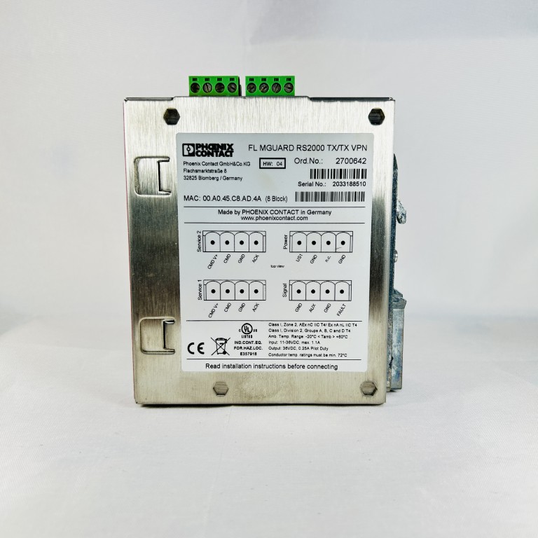 Phoenix Contact FL MGUARD RS2000 – 2 Phoenix Contact FL MGUARD RS2000 - 2